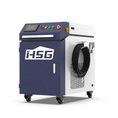 China Building Material Shops Handheld Continuous Fiber Laser Welding Machine With Raycus Laser Source for sale