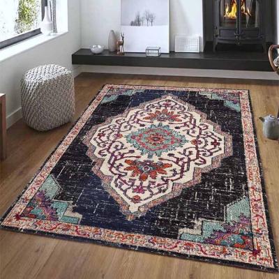 China Area Rugs Washable Bohemian High Quality Natural Fiber Morocan Blanket Bohemian Rug for sale