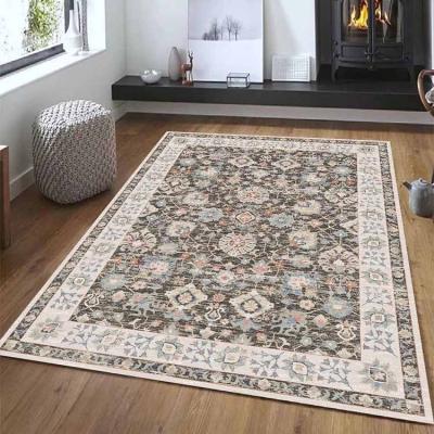 China Factory Wholesale Soft Non-slip Persian Indoor Prayer Rug Cover Door Floor Washable for sale