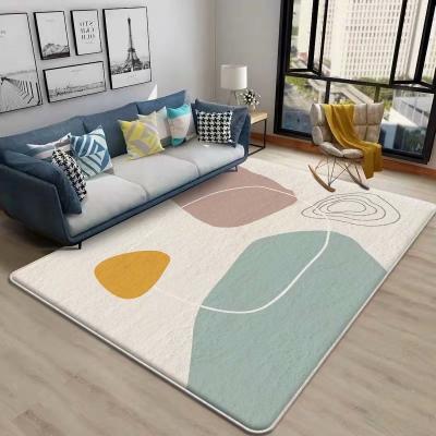 China Eco Friendly Washable Protect Floor Blanket Fluffy Bedroom Custom Hand Tufted Blankets And Rugs Wool Set for sale