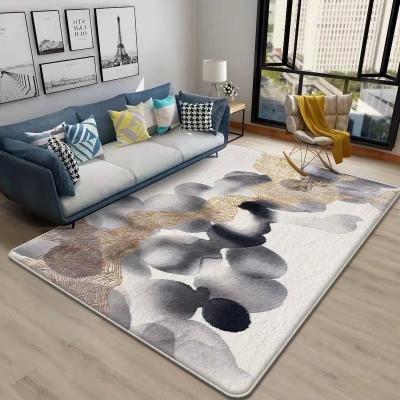 China Manufacturer Modern Oem Brand Non Slip Living Room Washable Top Hand Hung Wool Blankets Floor Protect for sale