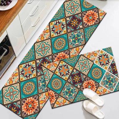 China Manufacturer Factory Direct Hand Tuffed Washable Top Area Rug Non Slip Rug Mats And Rugs Kitchen Set for sale