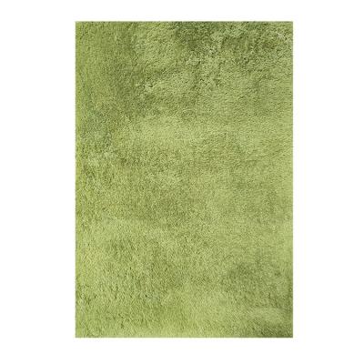 China Shaggy Green Rugs Non Slip Washable Area Rugs With Logo Patch Extra Large Floor Rugs Mat Carpet Modern For Living for sale