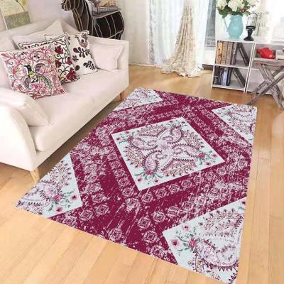 China Washable Any Size 3D Die Cut Machine Made Easy Washable Clean Cheap Blanket Area Rugs Wholesale for sale