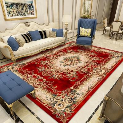 China Good Quality Minimalist Wholesale Customized Velvet Crystal Carpet Blanket Roll 3d Persian Carpet Living Room Digital Printed Persian Carpet for sale