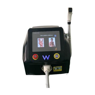 China Acne Treatment 2600W Triple Wavelength Diode Laser Hair Removal Machine - Pacer One Pro for sale