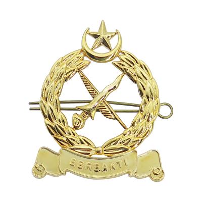 China Wholesale Custom Canada Military Badge Premium Metal Badges For Souvenir 37 OEM Experience Badge Manufacturer for sale