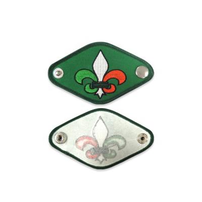 China Fabric China Factory Direct Selling Price Embroidered Boy Scouts Neckerchief Slides for sale