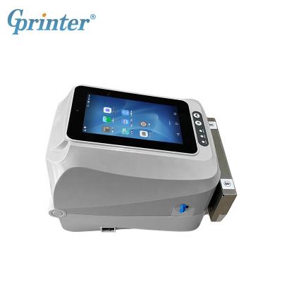 China 100mm Thermal Transfer Barcode Printer BT POS Printer With Auto Cutter 300dpi Black And White Label Printer D750 for sale