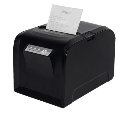 China Black Gprinter Thermal Printer 80mm POS Receipt Printer With USB+Ethernet Kitchen Printer GP-D801 for sale