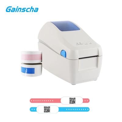 China Gprinter GP-3200TLA Black and White Thermal Wristband Label Printer for Hospital Healthcare Medical Label Printing for sale