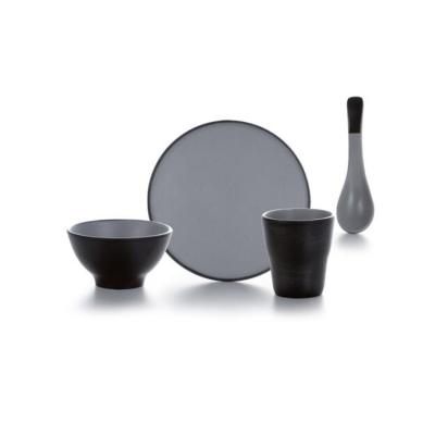 China Stocked China Manufacturer Unbreakable Modern Restaurant Use Nordic Melamine Dinnerware Set for sale