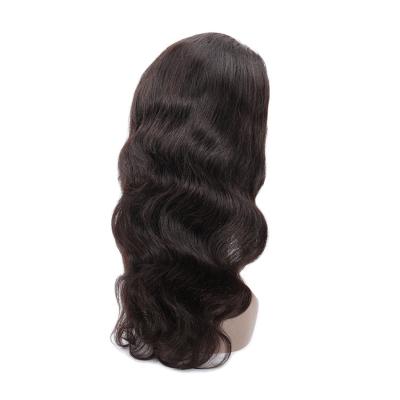 China Free Sample Body Wave 13x4 Pre Plucked Peruvian Remy Frontal Lace Human Hair Wigs 150% Density Full Lace Wigs For Black Women for sale