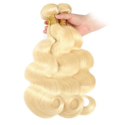 China Malaysian Mink Brazilian Hair Raw Virgin Top Grade Body Wave Cuticle Aligned Hair 613 Blonde Body Wave Hair Bundles Weave Vendors for sale