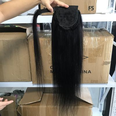 China Directly 100 Grams One Hair Brazilian Distributor Extensions Wholesale Natural Unprocessed Hair Ponytail Extension For Braided Wigs for sale