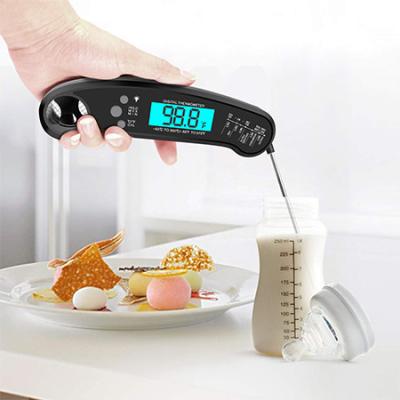 China Waterproof Design Meat Thermometer Digital Kitchen Probe Cooking Food Grill Candy BBQ Thermometer for sale