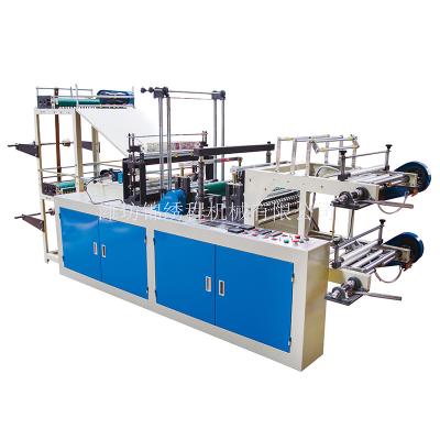 China Supermarket Shopping Bag Rolling And Vest Bag Making Machine for sale