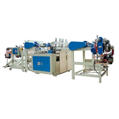 China Shopping Bag Rolling Flat Bag Making Machine Garbage Bag Cutting Machine HDPE Garbage Bag Machine for sale