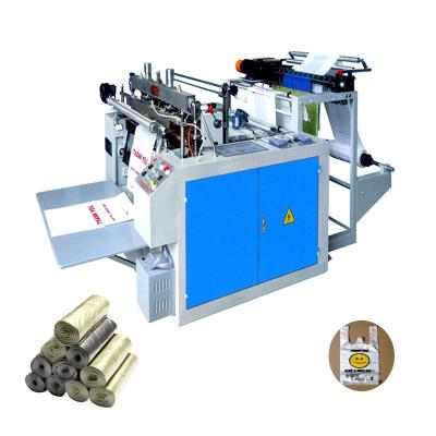 China Professional Shopping Bag OEM Bag Making Machine Plastic Polyethylene Suction Strip Bags Price for sale