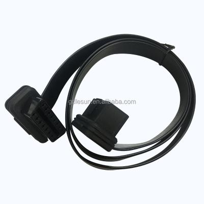 China Automobile OEM 16 Pin Obd Male To Female Connector Car Diagnostic Cable for sale