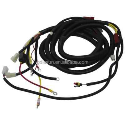 China Home Appliance Custom 3 Pin Harness 6 Pin Electrical Wire Manufacturer Wiring Cable Assembly For Auto Sweeper for sale