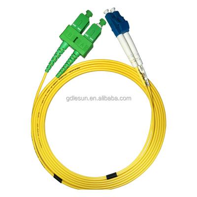 China FTTH FTTB FTTX Network SC FC LC ST APC G652D G657A Fiber Optic Patch Cord For CCTV Links for sale