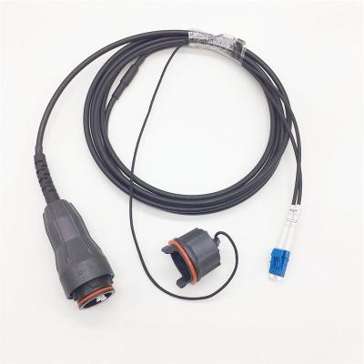 China 3M Lc-Lc Fullaxs-Dlc Waterproof Fiber Optic Patch Cord Simplex Optic Patch Cord Telecommunication Network Patch Cord for sale