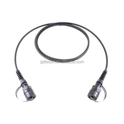 China Waterproof Telecommunication Network ODVA LC/SC/MPO IP67 Fiber Patch Cable for sale