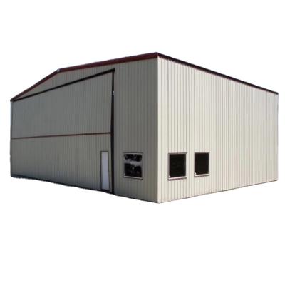 China Prefab steel structure warehouse aircarft hanger good quality steel structure metal aircraft hangar for sale