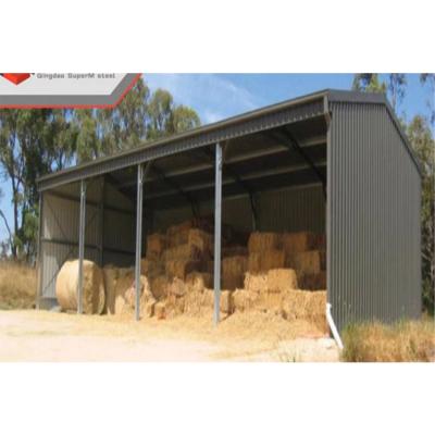 China Farm Steel Storage Shed Easy Assemble Steel Structure Farm Shed for sale