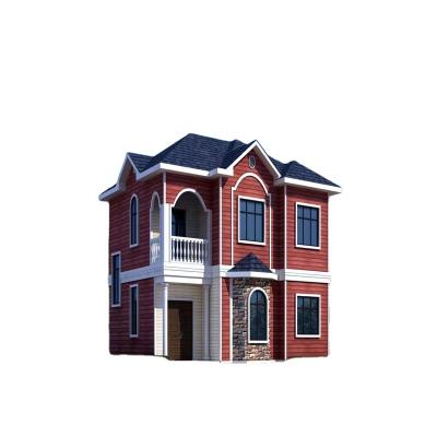 China Modern Prefab Steel House Luxury Light Gauge Villa Steel Villa Home for sale