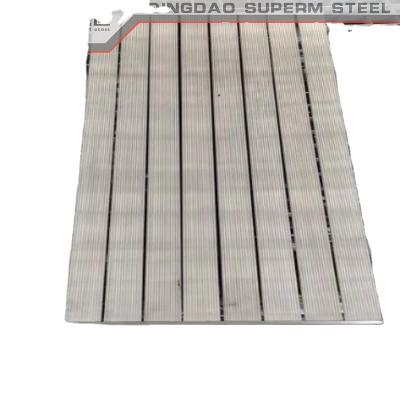 China Contemporary Hot Sale Galvanized Walkway Aluminum Steel Single Serrated Grating for sale