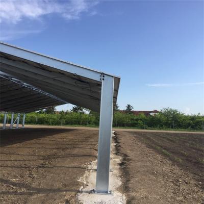 China Hot Dipped Galvanized Steel Structure Frame Solar Panel Steel Frame Metal Frame Building for sale