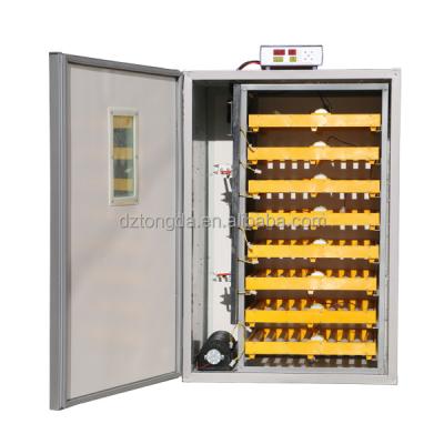 China TD 480 Full Automatic Bird New Roller Egg Incubator With Double Supply For Sale for sale