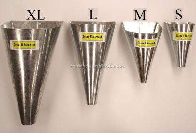 China Chicken turkey bird Small scale high quality kill cones for turkey chicken/Stainless Steel Killing Cone for sale