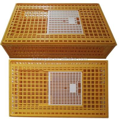 China Best Chicken Price Plastic Crate Crate For Delivering Chicken Duck Goose Quail And Pigeon for sale