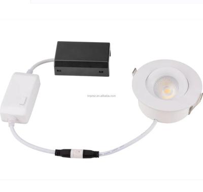 China Modern LED Ceiling Recessed 7W Spot CCT Down Lights 360degree Rotation Lighting Downlight Dimmable 2700K 4000K 6000K for sale