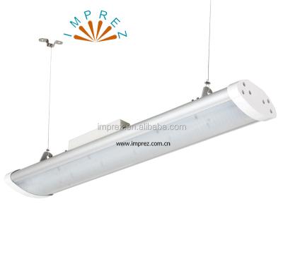 China Office 40w emergency function 1.5m led triproof linear garage light fixture ip65 for sale