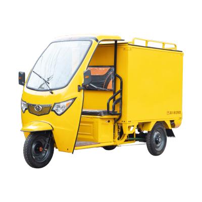 China Good Quality Cargo Enclosed 3 Wheels 400KG Enclosed Durable Electric Cargo Tricycle For Sale for sale