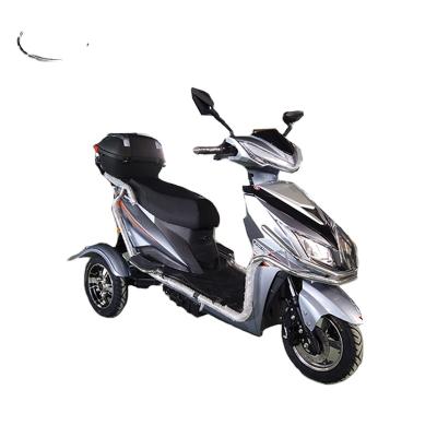 China Minghong luxury tricycle electric adult scooter with comfortable backrest/electric motorcycle with small trunk for sale