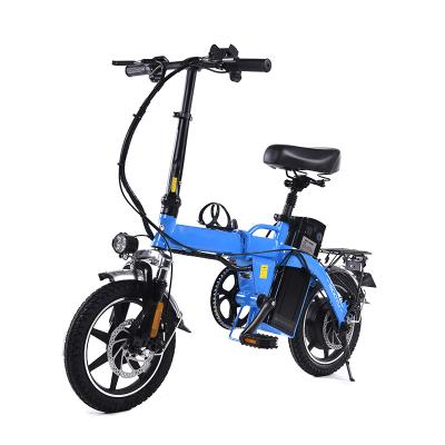 China China Manufacture Electric Bike Price E Bike Aluminum Folding Cheap Li-ion Storage Battery Standard Lithium Battery Easy Charge for sale