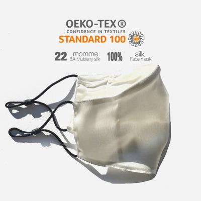 China Fashion public Oeko-Tex 100 silk face masked facemask custom logo sunscreen washable thin life-masked for sale