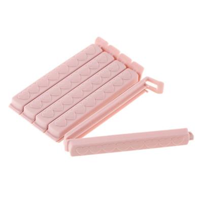 China Viable Wholesale Food Grade Snack Bag Clip Plastic Potato Chips Bag Sealing Clip for sale