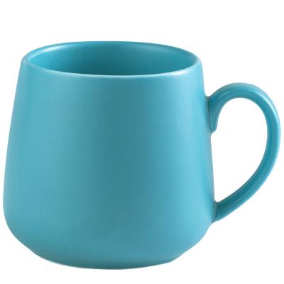 China Viable Nordic Ceramic Home Luster Color Style Coffee Mug Creative Office Water Cup Mug for sale