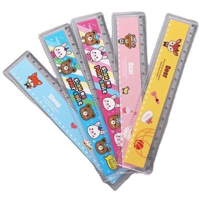 China Streight Ruler Wholesale OEM High Quality Plastic Rulers, Can Be Customized With Printed Cartoon Patterns for sale