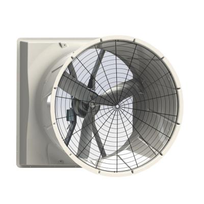 China HANHONG Poultry Fiberglass Reinforced Plastic FRP Blower Ventilation Cone Fan for sale