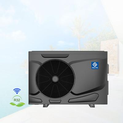 China *WIFI Small Pool Heatpump R32 Heatpump Dc Inverter Air Source Bath Swimming Pool Heat Pump Outdoor Air to Water Heater for sale