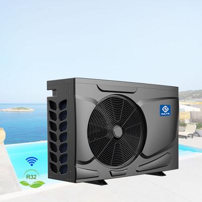 China Outdoor* R32 mini air to water inverter swimming pool heat pump water heater manufacture for swimming pool calor la bomba piscina for sale