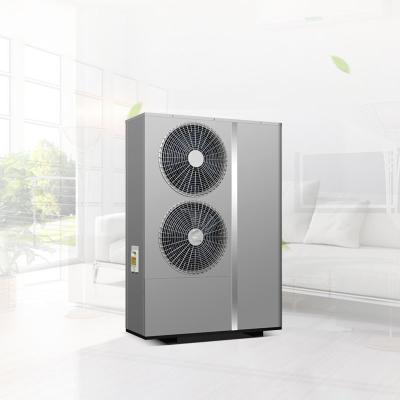 China *All Outdoor in One Air Source Heater Floor Heating Hot Water 10KW 11KW DC Inverter Air to Water Heat Pump Water Heater for sale