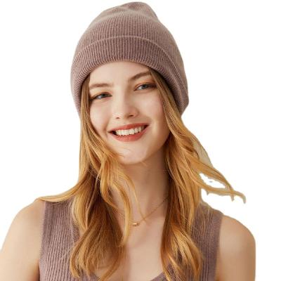 China COMMON Wholesale New Cashmere Knitted Hats Autumn And Winter Korean Version Young Dynamic Woolen Frame Hip Hop Fashion Cold Hat for sale